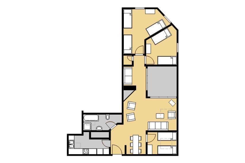 ברלין M M Central Apartments Gruppen, Handwerker Und Monteure Budget מראה חיצוני תמונה